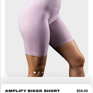 Alphalete Amplify Biker Short Viola S